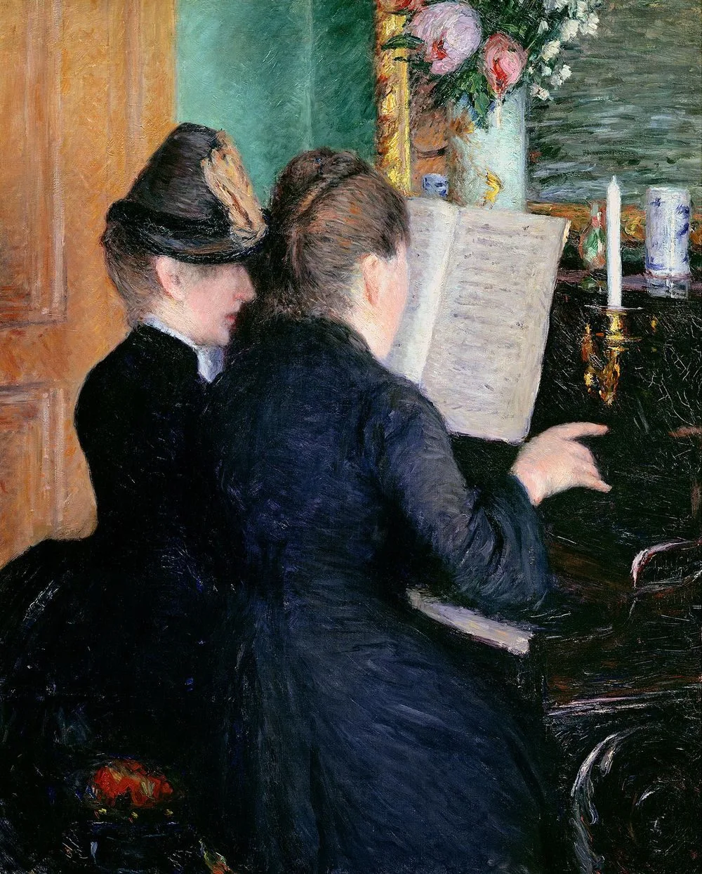 The Piano Lesson, Gustave Caillebotte