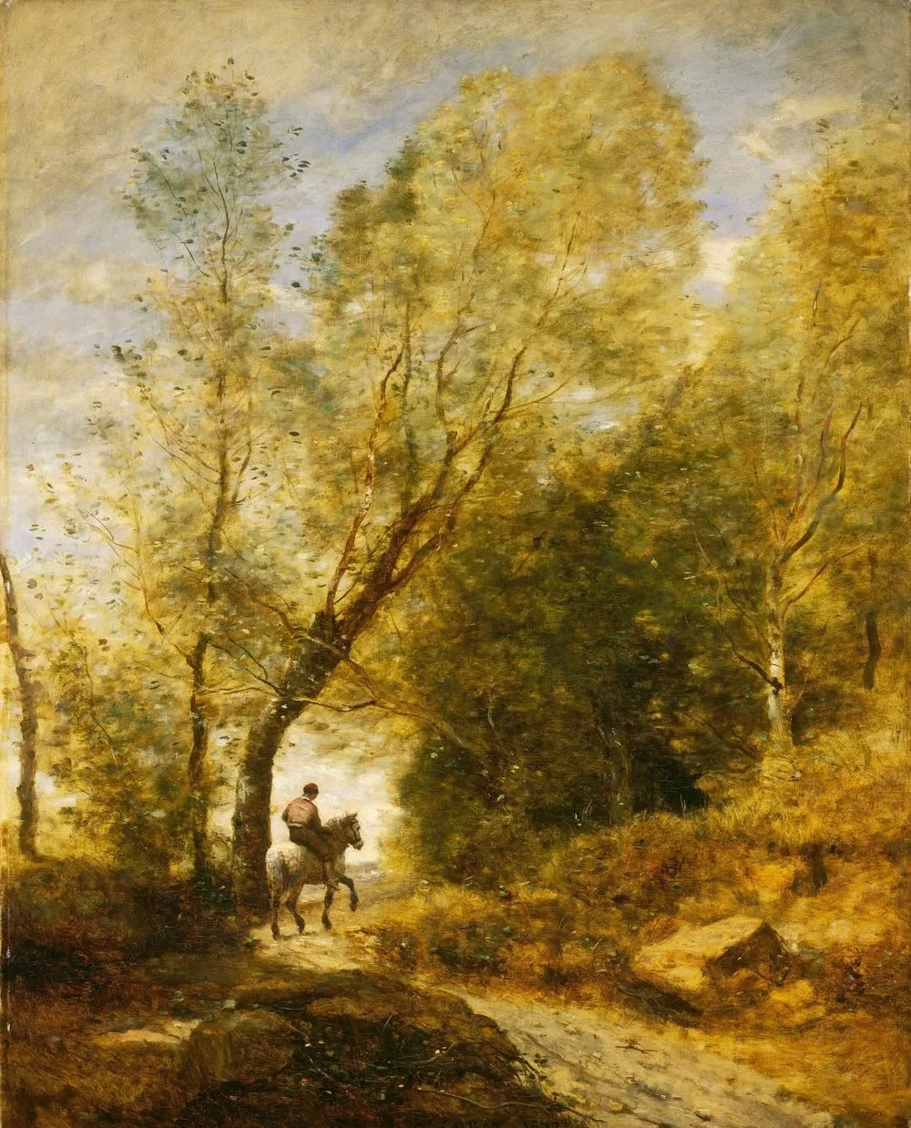 The Forest of Coubron, Jean-Baptiste Camille Corot