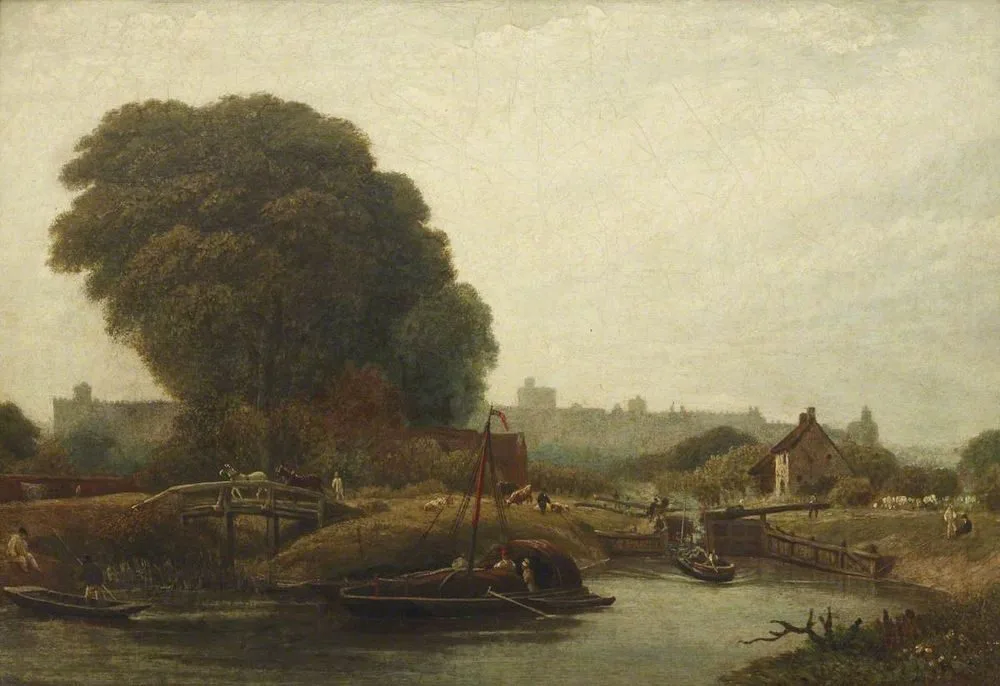 The Old Lock, Windsor, John Duncan King