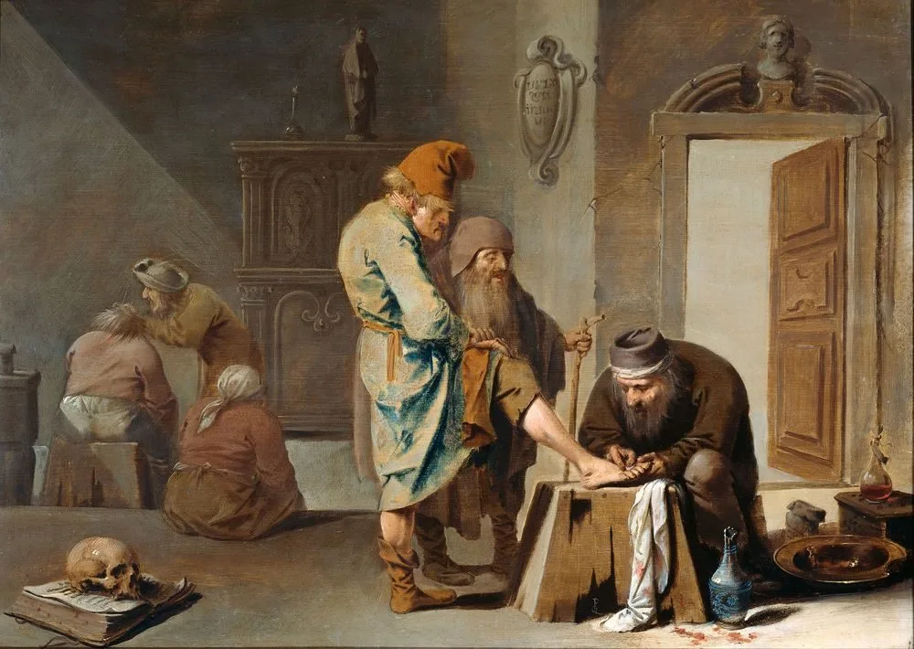 The foot operation, Pieter Quast