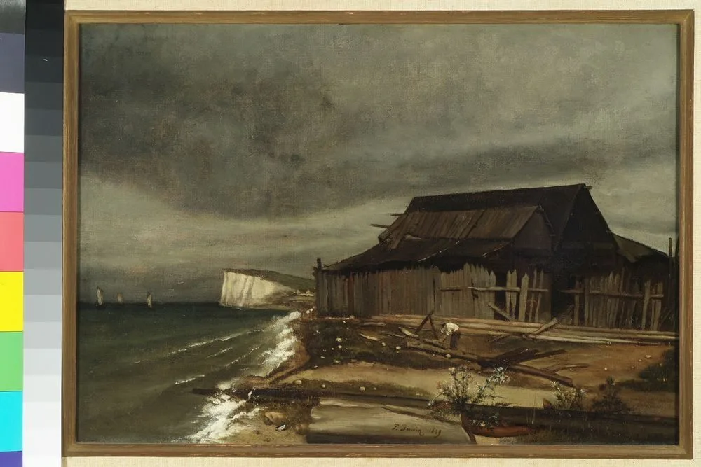 Paysage côtier, François Bonvin