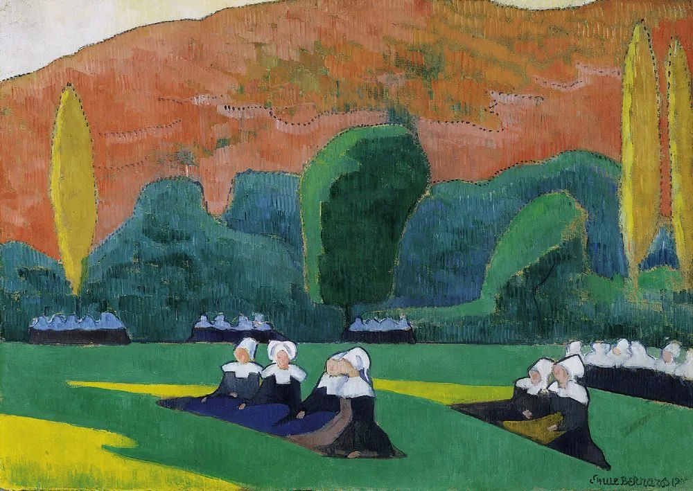Breton Women Attending a Pardon