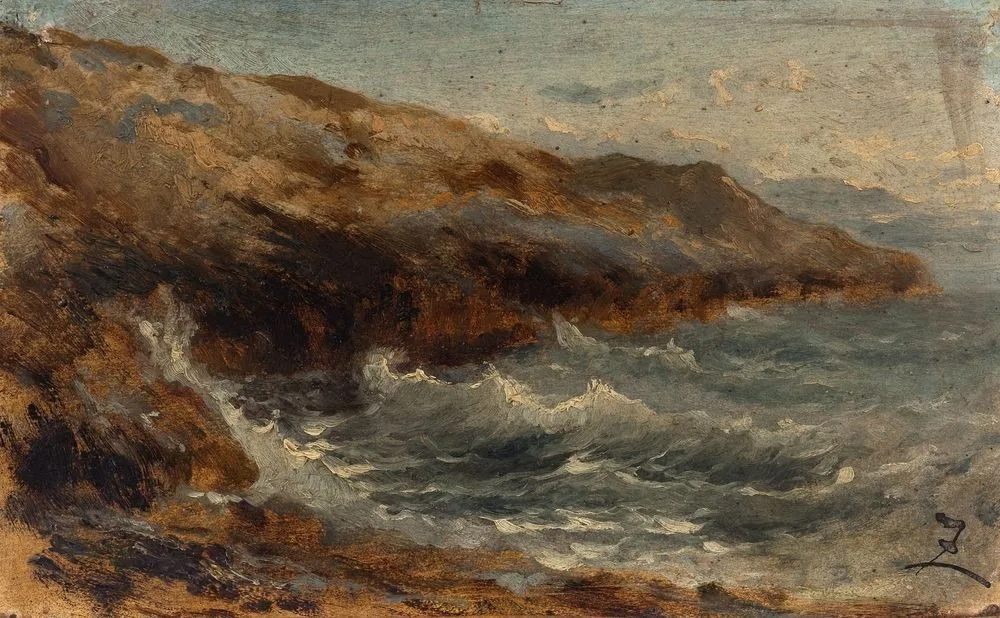 La vague, Félix Ziem