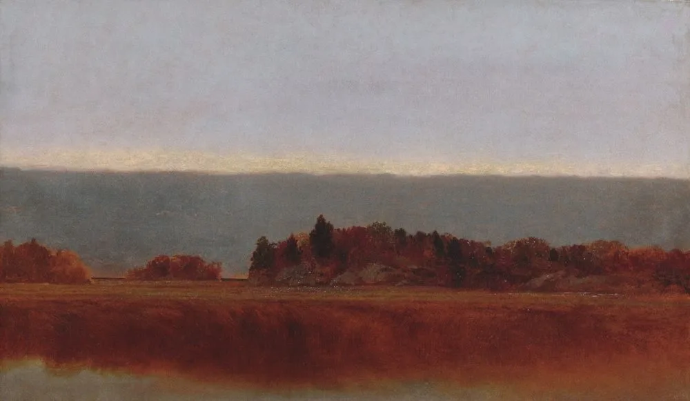 Salt Meadow in October, John Frederick Kensett