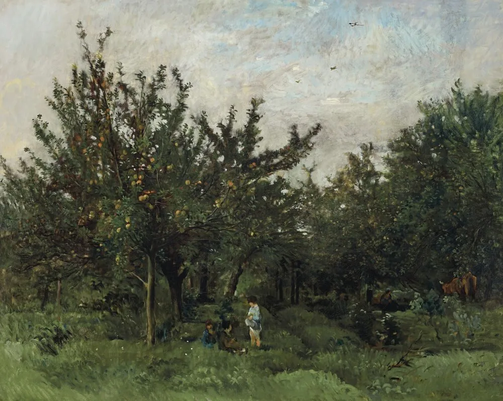 An Apple Orchard, Charles-François Daubigny