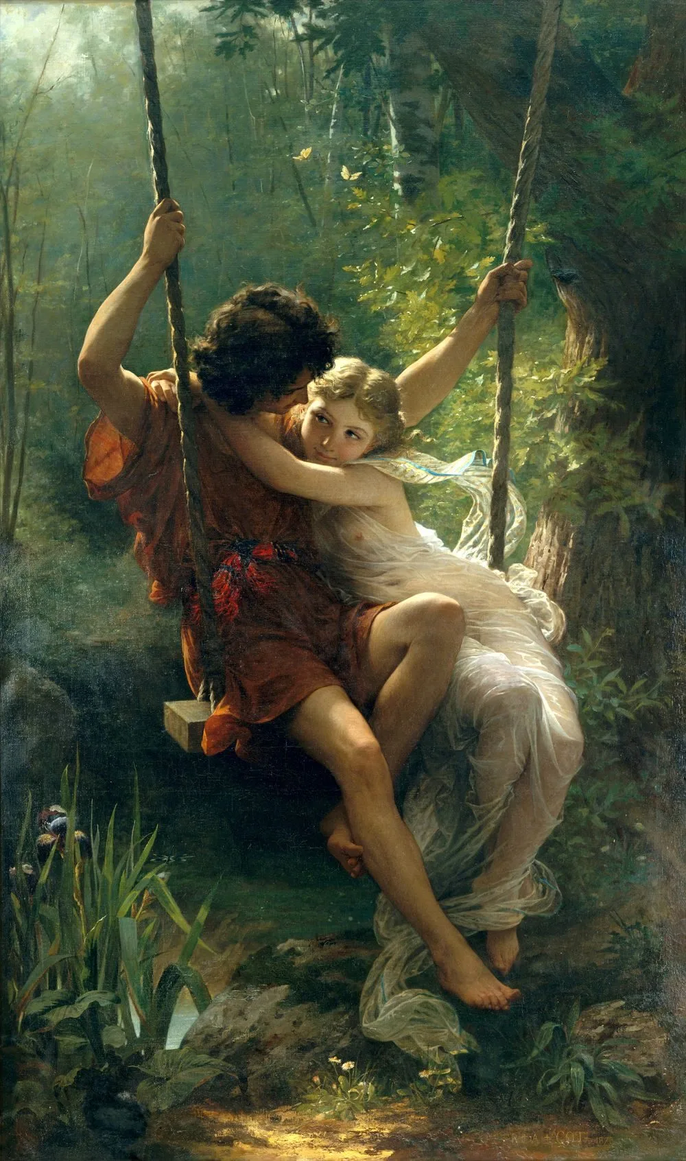 Springtime, Pierre Auguste Cot