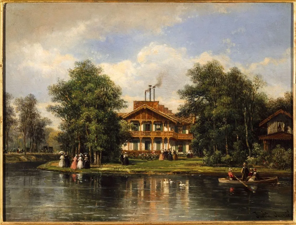 Le Chalet de la Porte-Jaune, au bois de Vincennes, Pierre-Justin Ouvrié