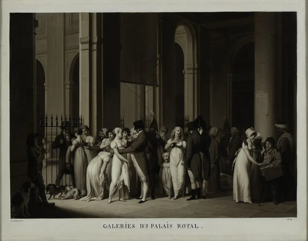 Galeries du Palais-Royal, Louis-Léopold Boilly
