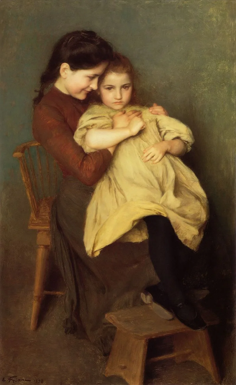 A Child’s Dissapointment, Émile Friant