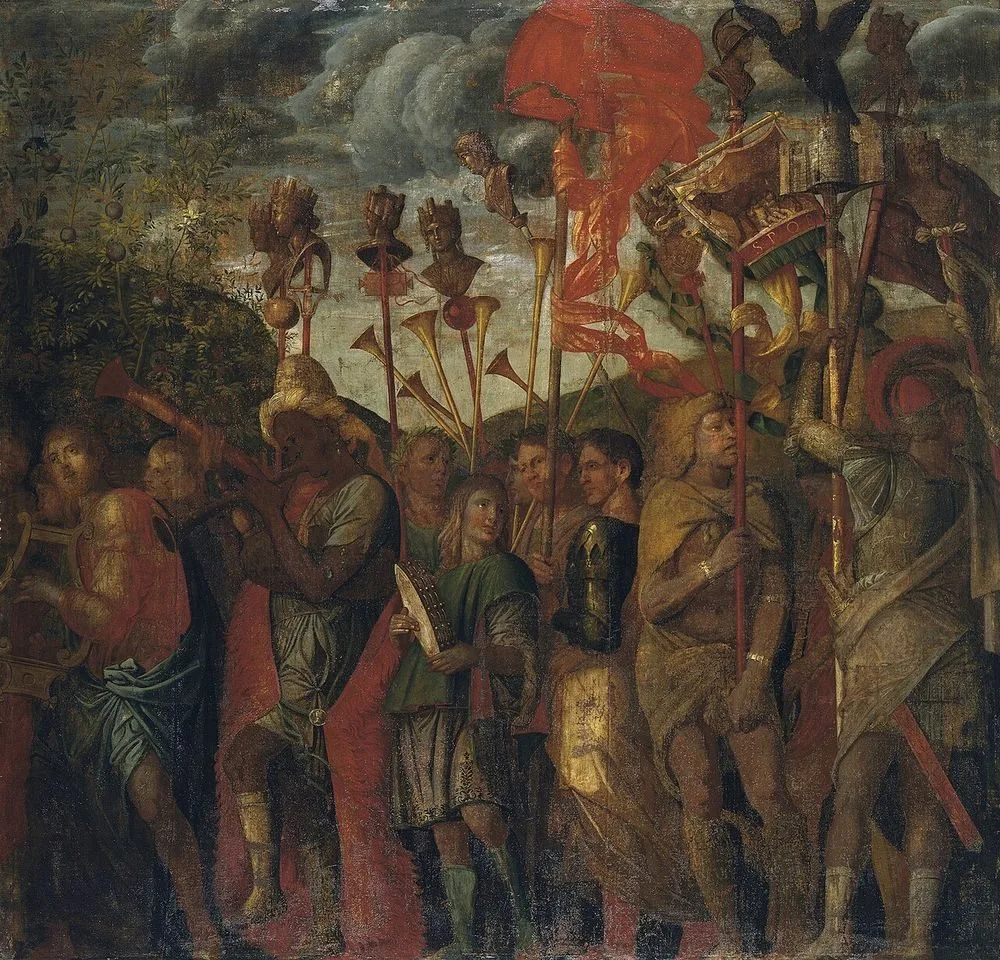 The Triumphs of Caesar: 8. The Musicians