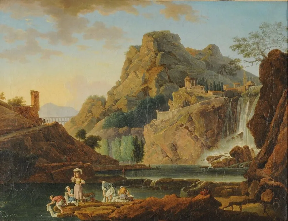 Mountain Landscape, Pierre-François Le Roy