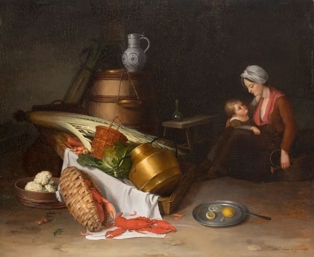 Intérieur de cuisine, Jenny Legrand