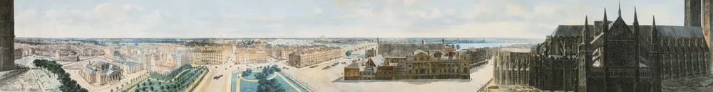 A Panoramic View of London, from the Tower of St. Margaret’s Church, Westminster