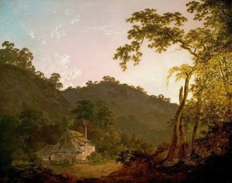 A Cottage in Needwood Forest, Staffordshire