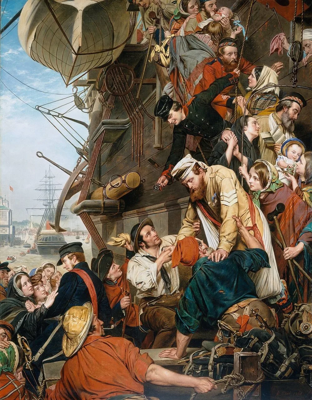 Home Again, 1858