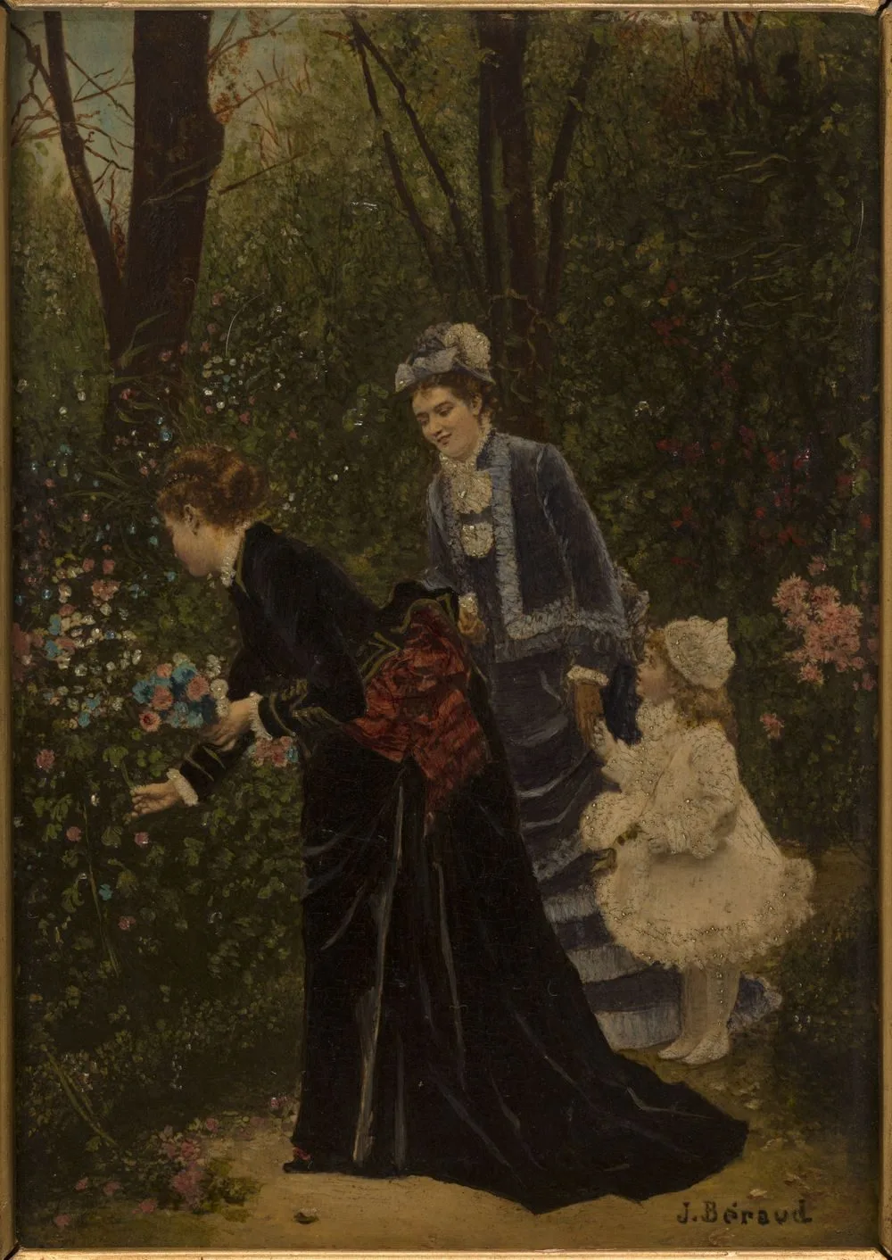 Au jardin, Marie-François Firmin-Girard