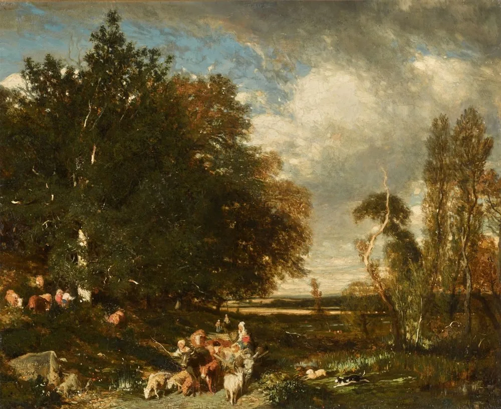 Woodland Landscape, Barbizon, Jules Dupré