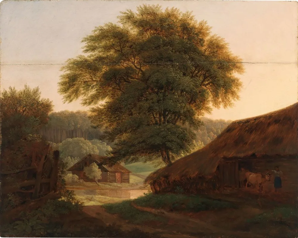 A Landscape with a Tree, Bedřich Havránek