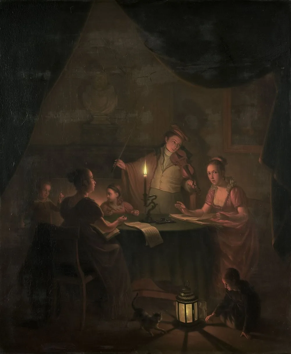 A Musical Party by Candlelight, Michiel Versteegh