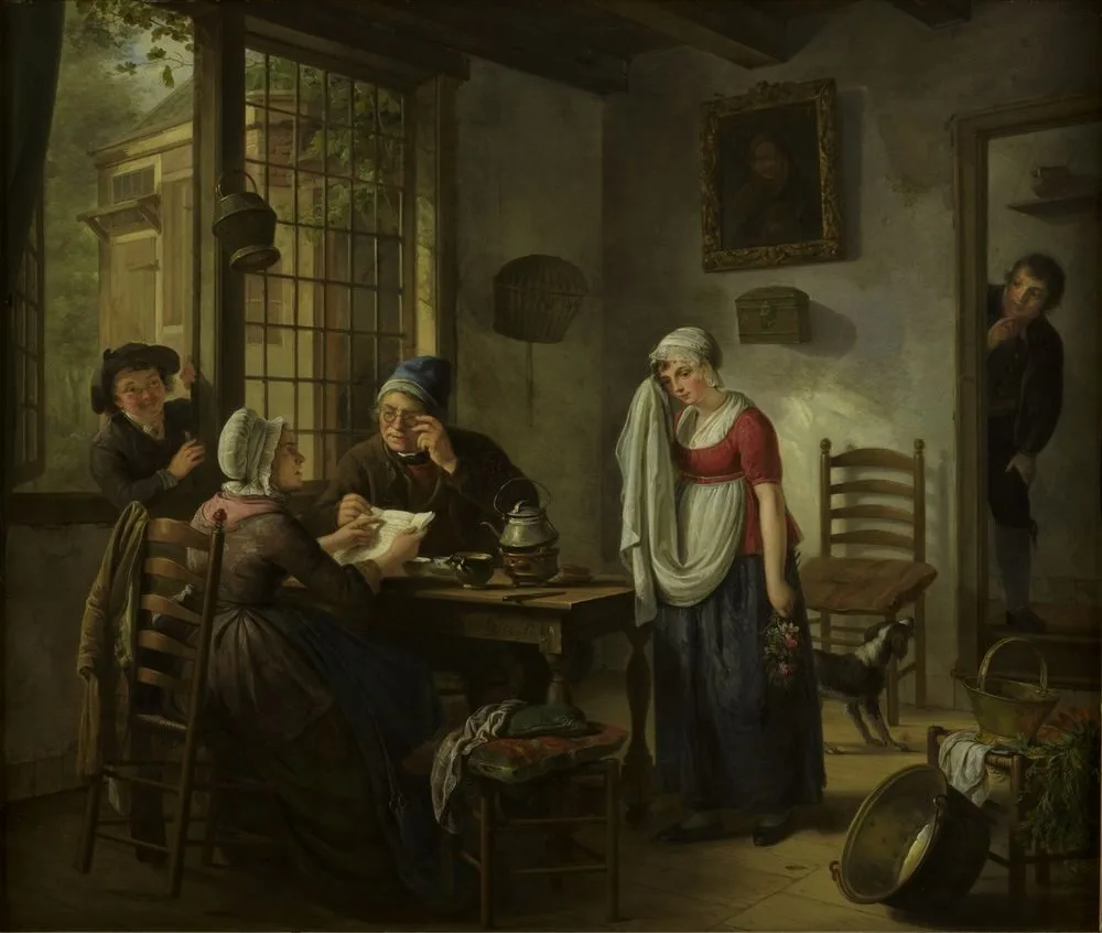 De Liefdesbrief, Adriaan de Lelie