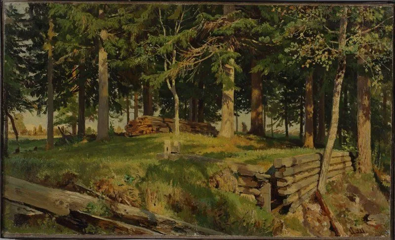 Edge of the forest, Ivan Shishkin