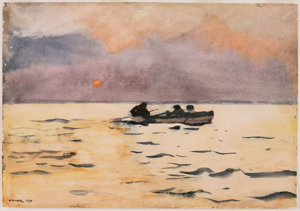 Rowing Home, Winslow Homer