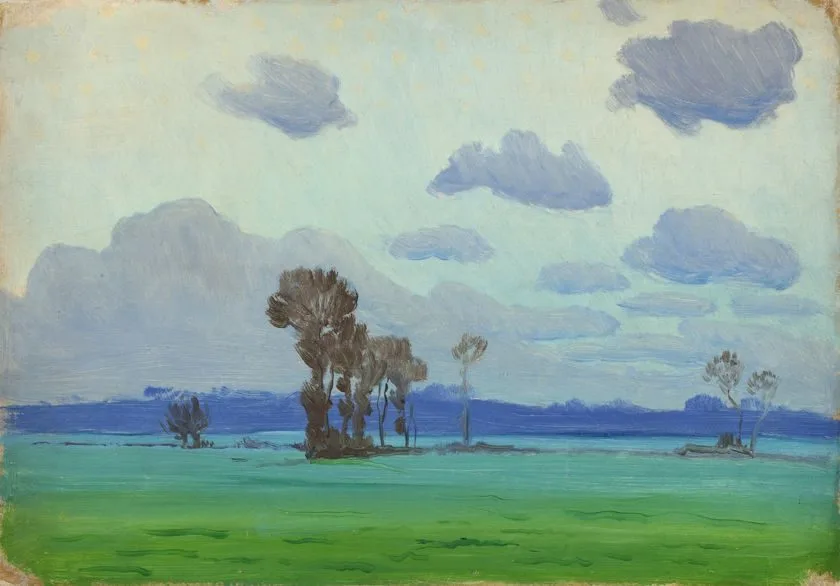 La Plaine bleutée, Charles Guilloux