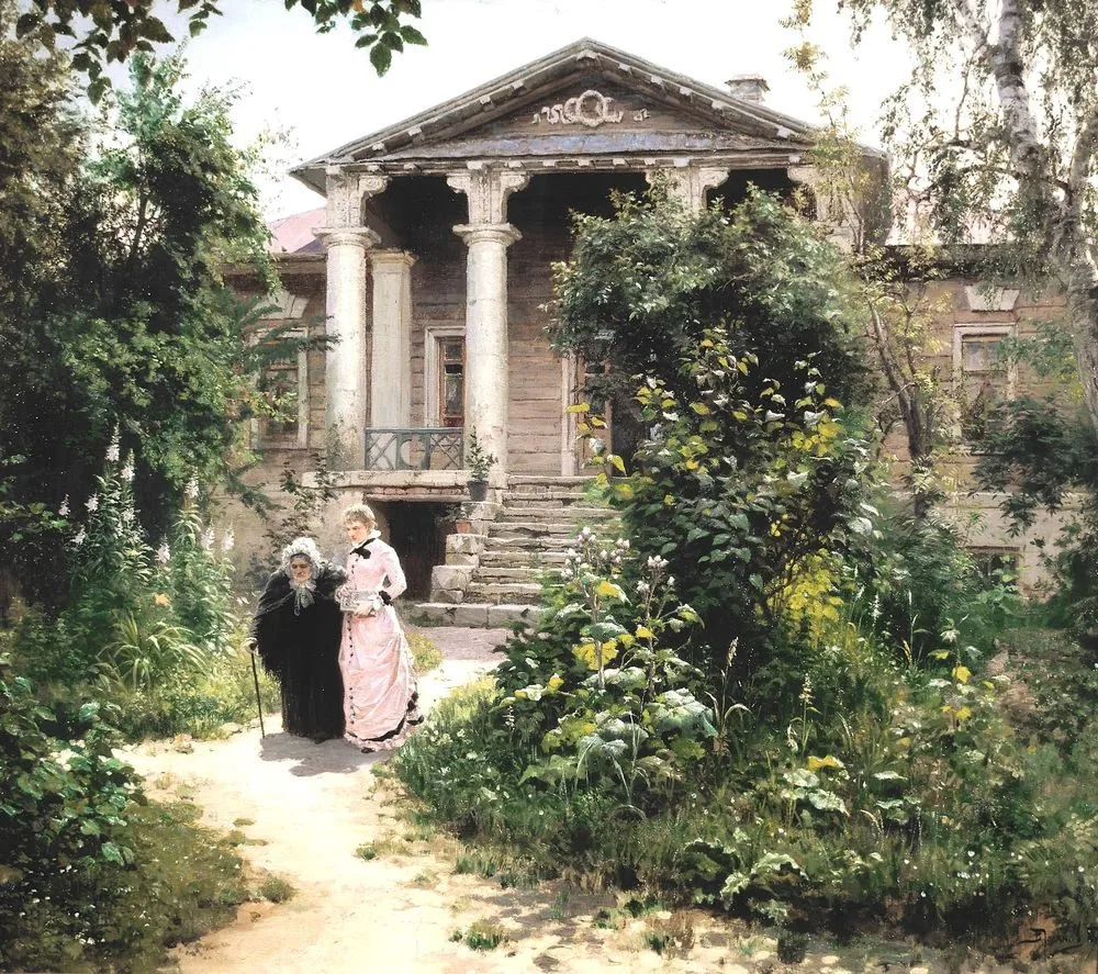 Grandmother’s Garden, Vasily Polenov
