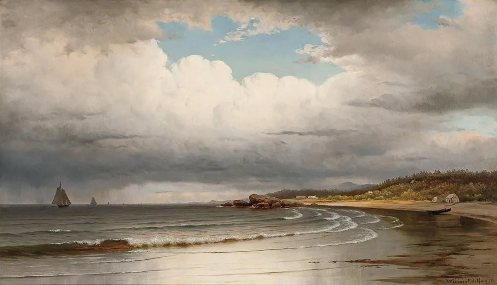 A Quiet Cove, Willem Frederik de Haas