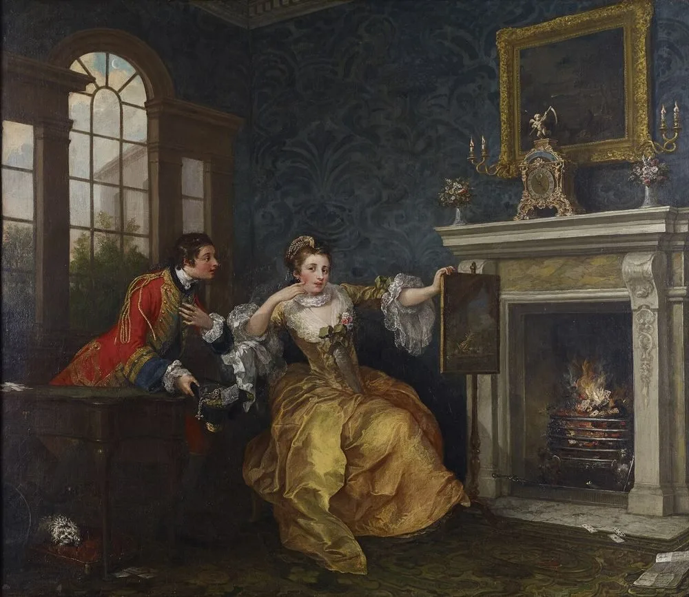 The Lady’s Last Stake, William Hogarth