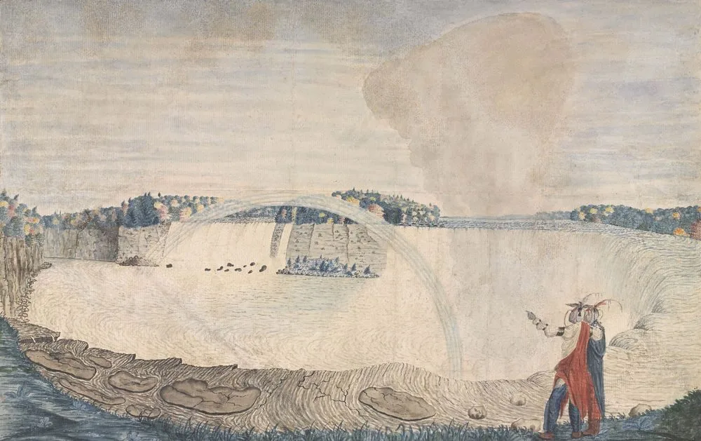 An East View of the Great Cataract of Niagara, Thomas Davies