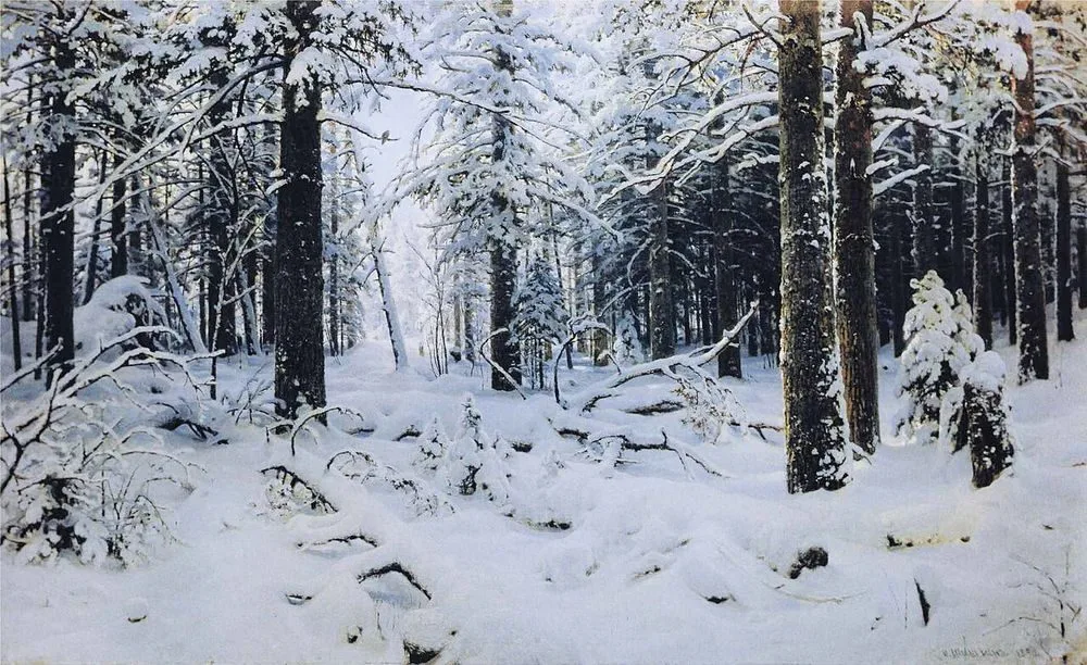Winter, Ivan Shishkin