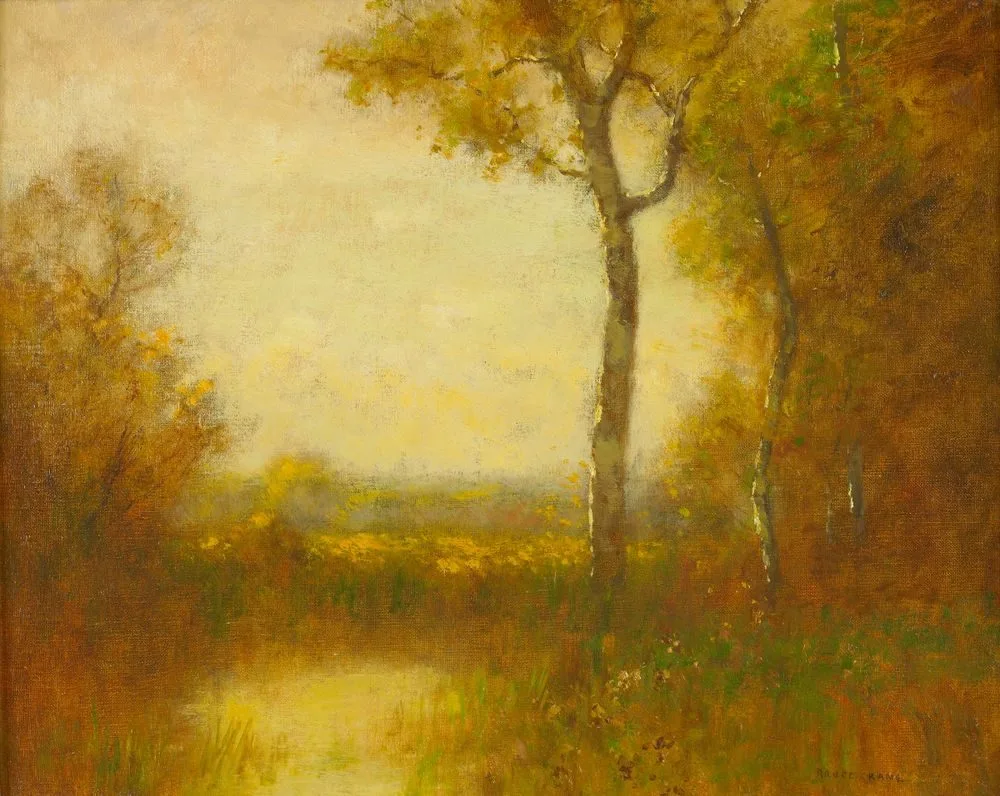 Autumn, Brandywine Valley, Pennsylvania, Bruce Crane