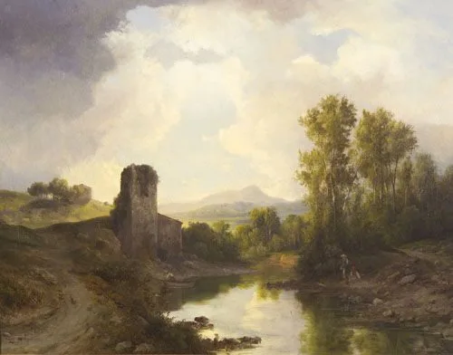 Landscape, Sámuel Lányi
