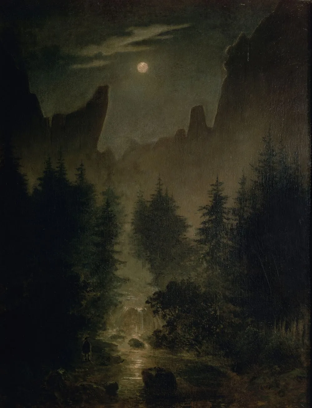Uttenwalder Grund, Caspar David Friedrich