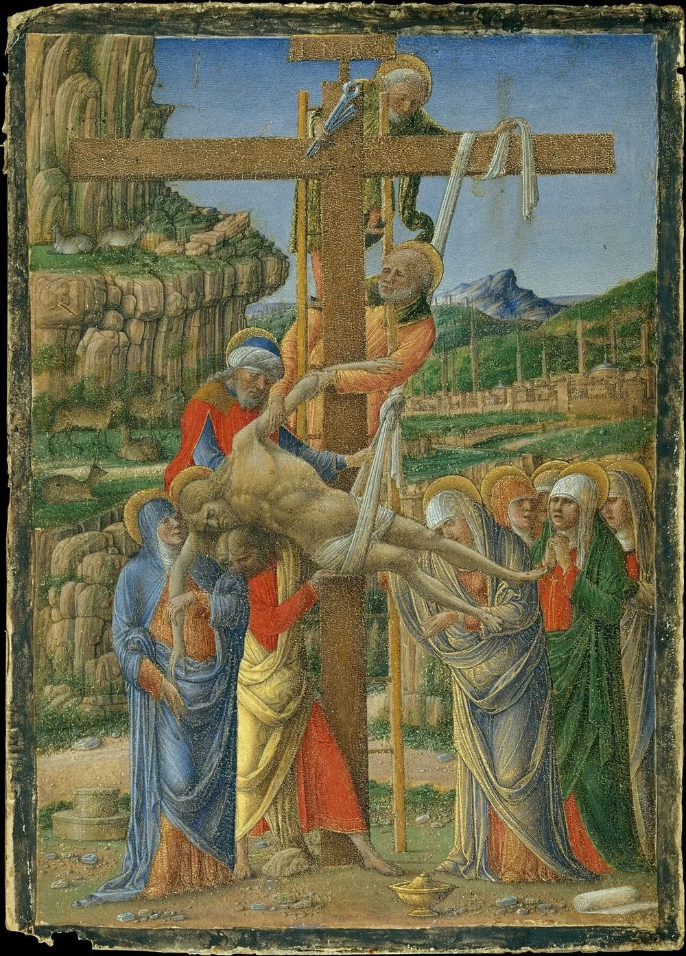 Descent from the Cross, Girolamo da Cremona