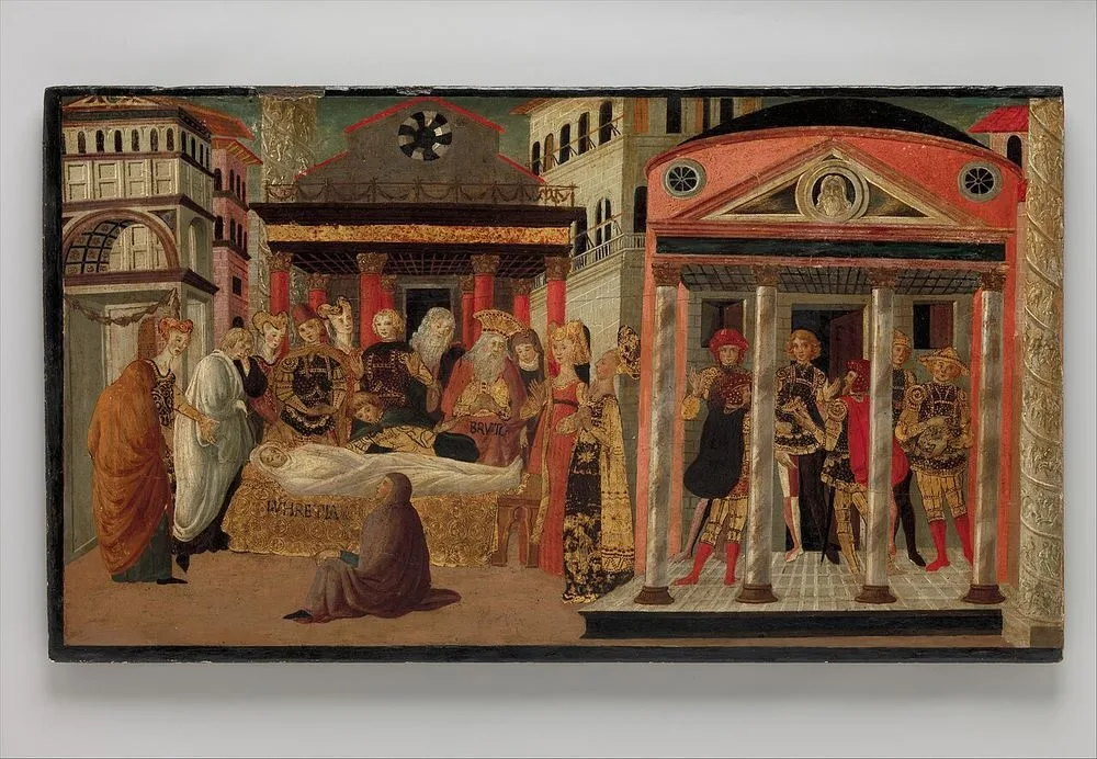 The Funeral of Lucretia, Master of Marradi