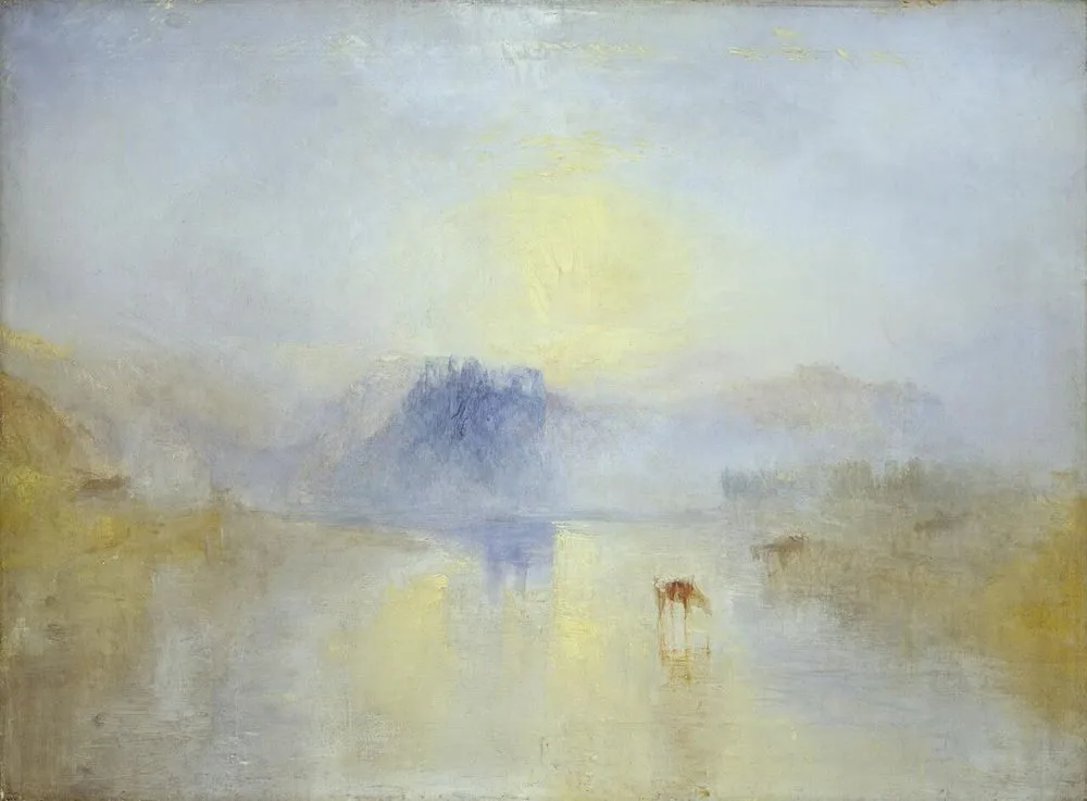 Norham Castle, Sunrise, J. M. W. Turner