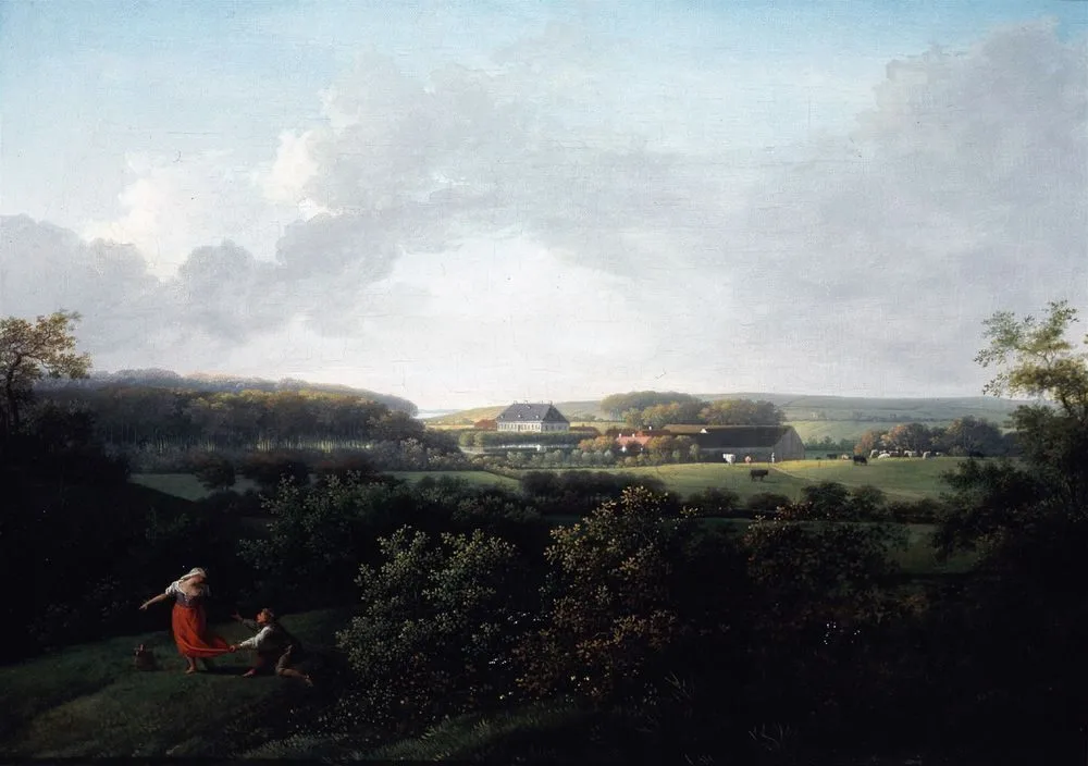 View towards Frederiksgave on Funen, Jens Juel
