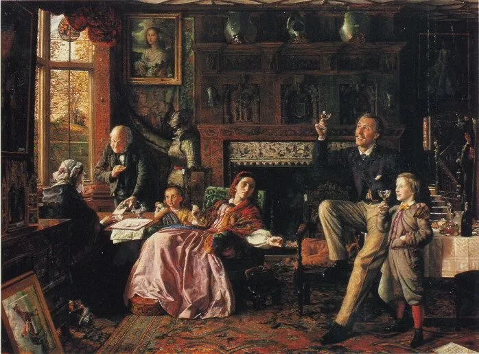 The Last Day in the Old Home, Robert Braithwaite Martineau