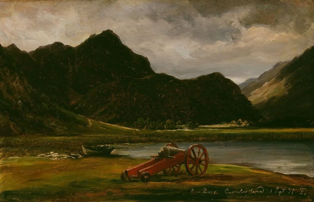 The Cannon at Derwentwater, Thomas Fearnley