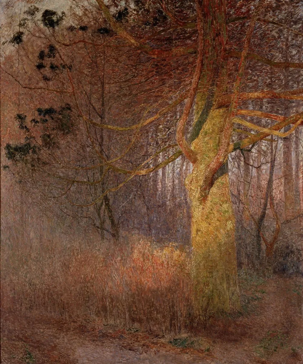 Tree in the sun, Emile Claus