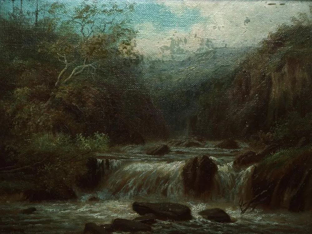 River scene, William Henry Lewis