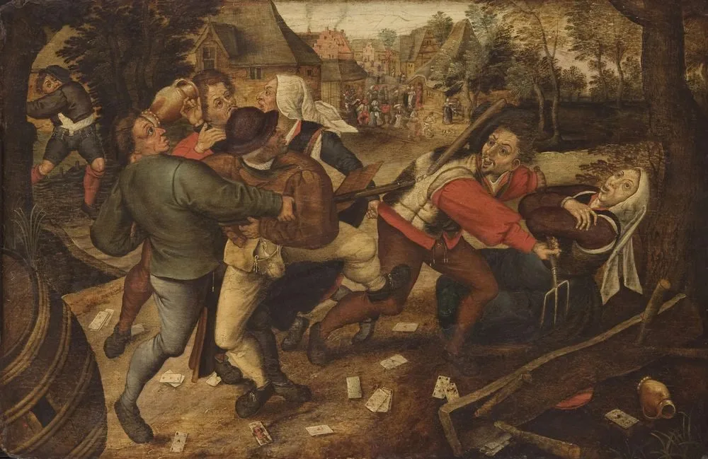 Fighting Peasants, Pieter Brueghel the Younger