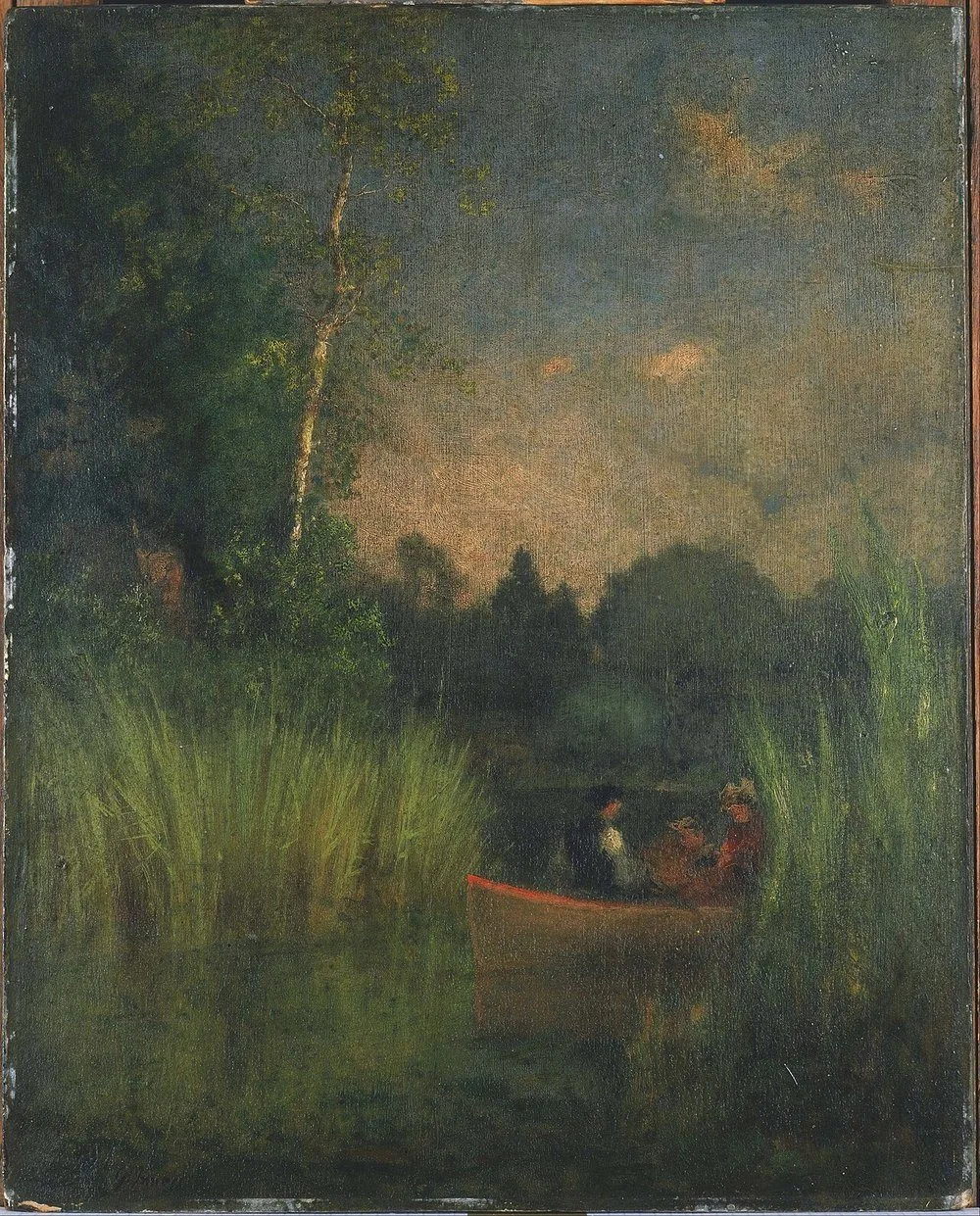 Dusk in the Rushes (Alexandria Bay), George Inness