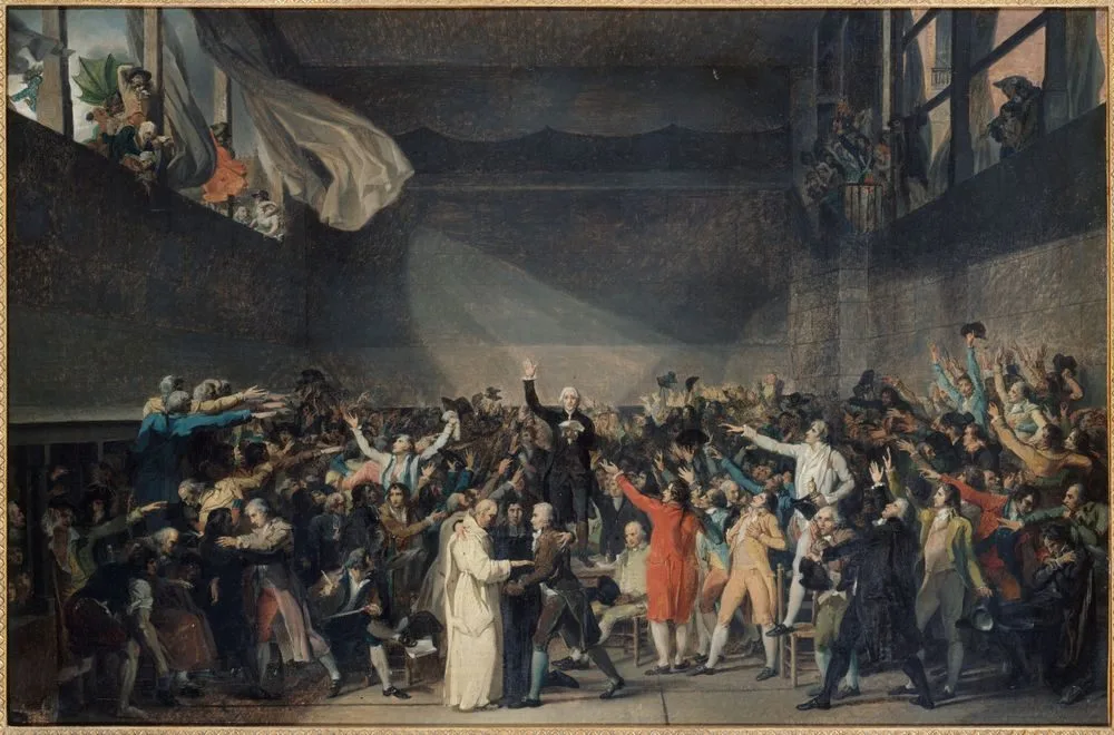 Tennis Court Oath, Jacques-Louis David