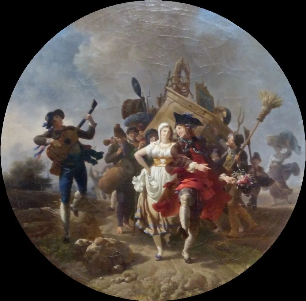Regresso da Boda (c. 1801-1815) - Nicolas-Antoine Taunay (MNAA, inv. 1695 Pint), Nicolas-Antoine Taunay