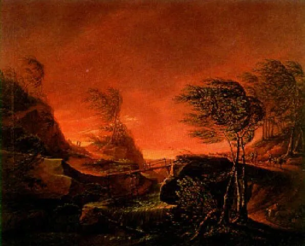Approaching thunderstorm, Carl Caspar Pitz