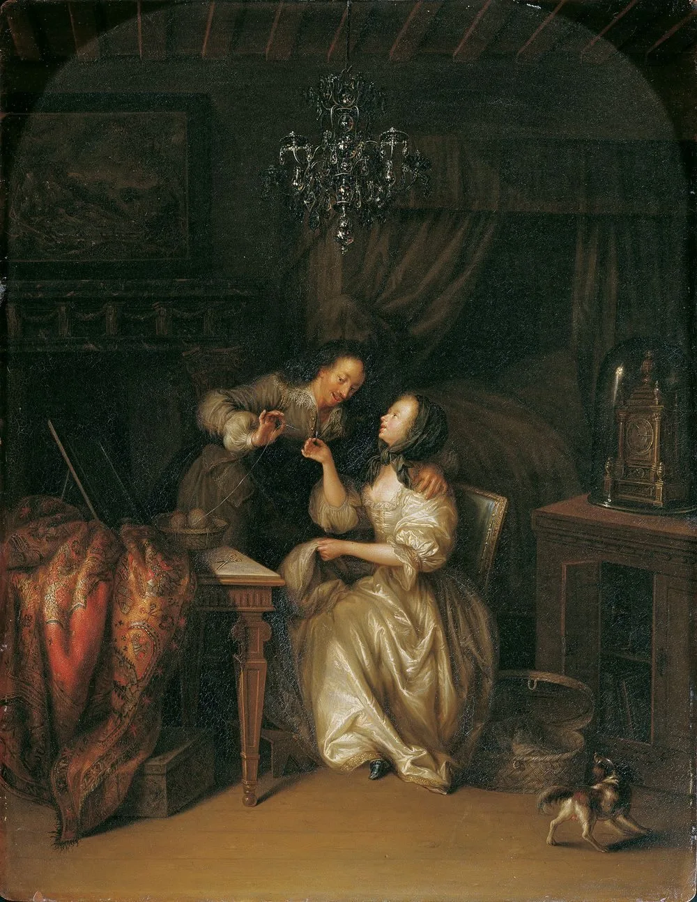 Gallant helper, Adam Johann Braun
