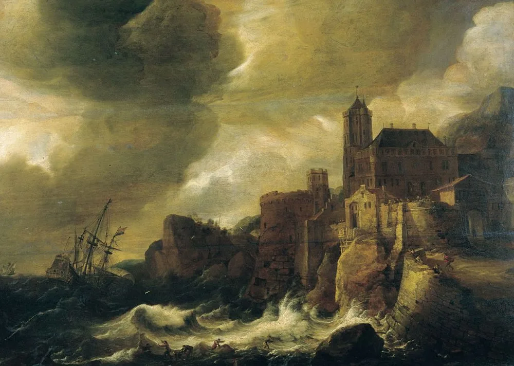 The Shipwreck, Ludolf Bakhuizen